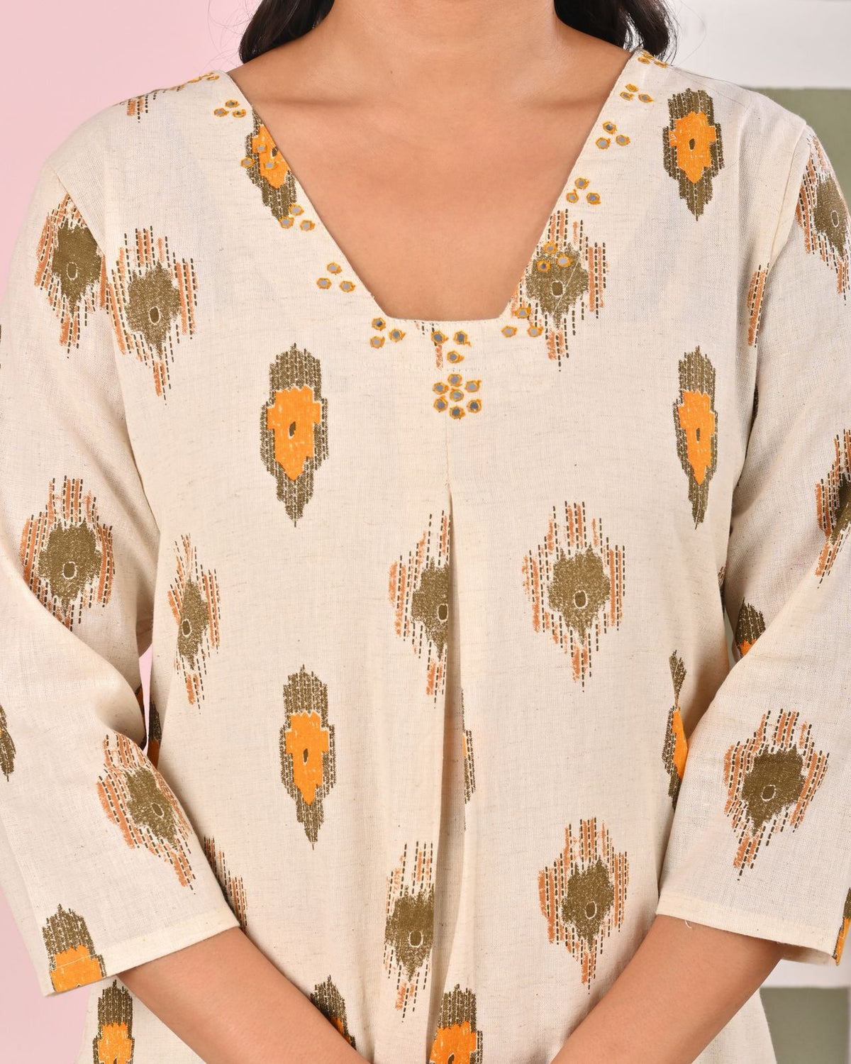 Wespa Kesari Cotton Printed Co-ord Set