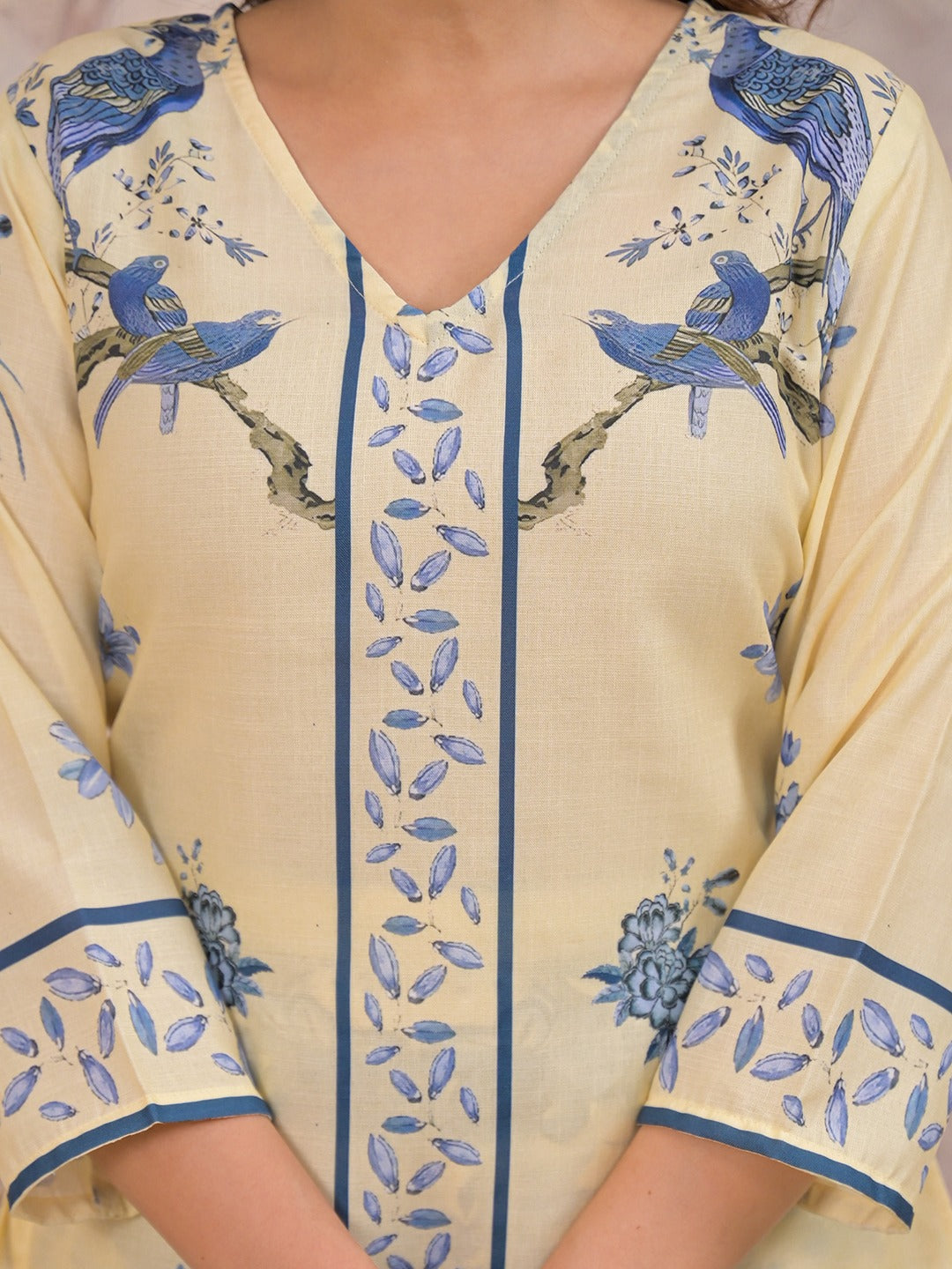 Kara Admiral Cotton Printed Co-ord Set