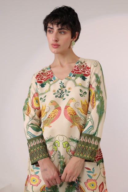 Kara Pickle Cotton Printed Co-ord Set