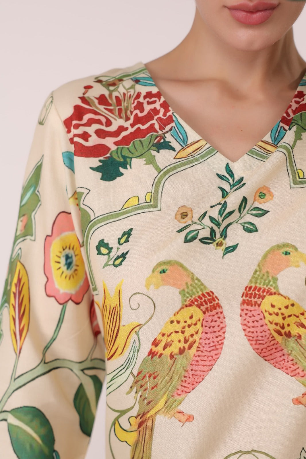 Kara Pickle Cotton Printed Co-ord Set