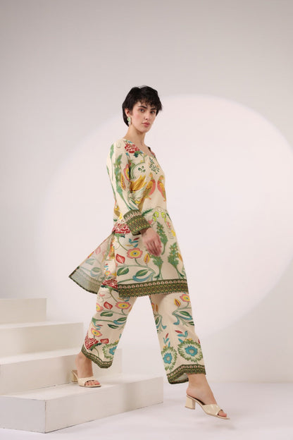 Kara Pickle Cotton Printed Co-ord Set