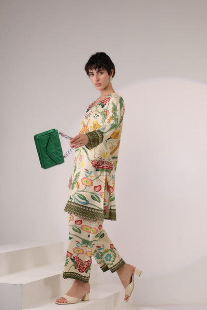 Kara Pickle Cotton Printed Co-ord Set