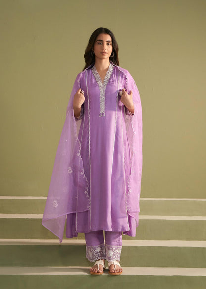 Ira Lily Embroidery Suit Set
