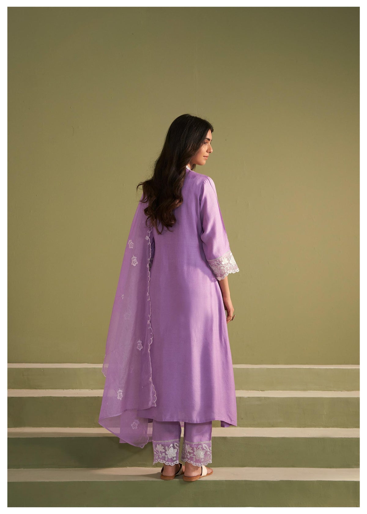 Ira Lily Embroidery Suit Set