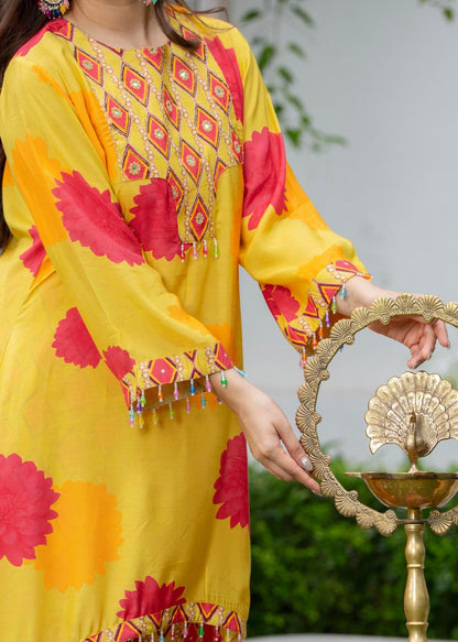 Jayti Sunshine Muslin co-ord Set