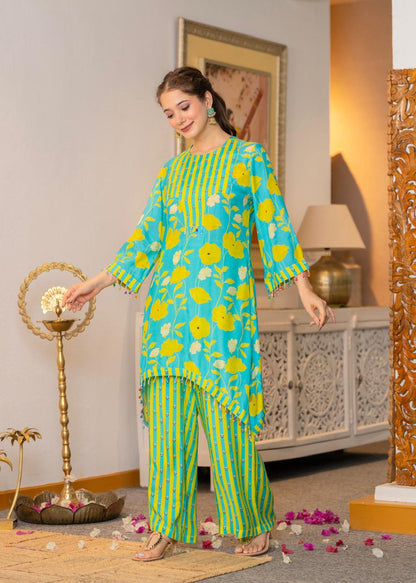 Jayti Kelly Muslin co-ord Set