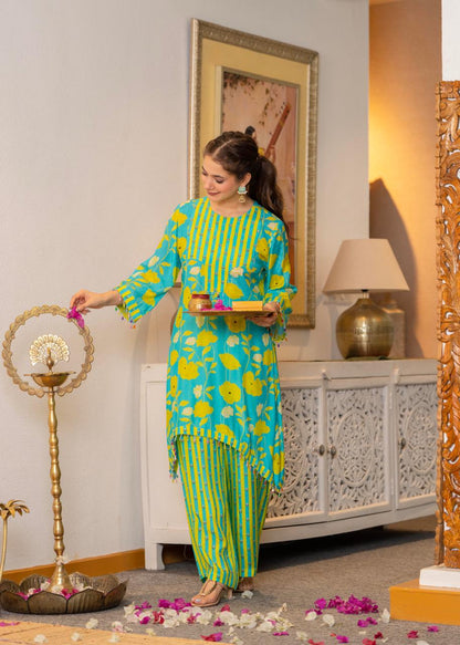Jayti Kelly Muslin co-ord Set