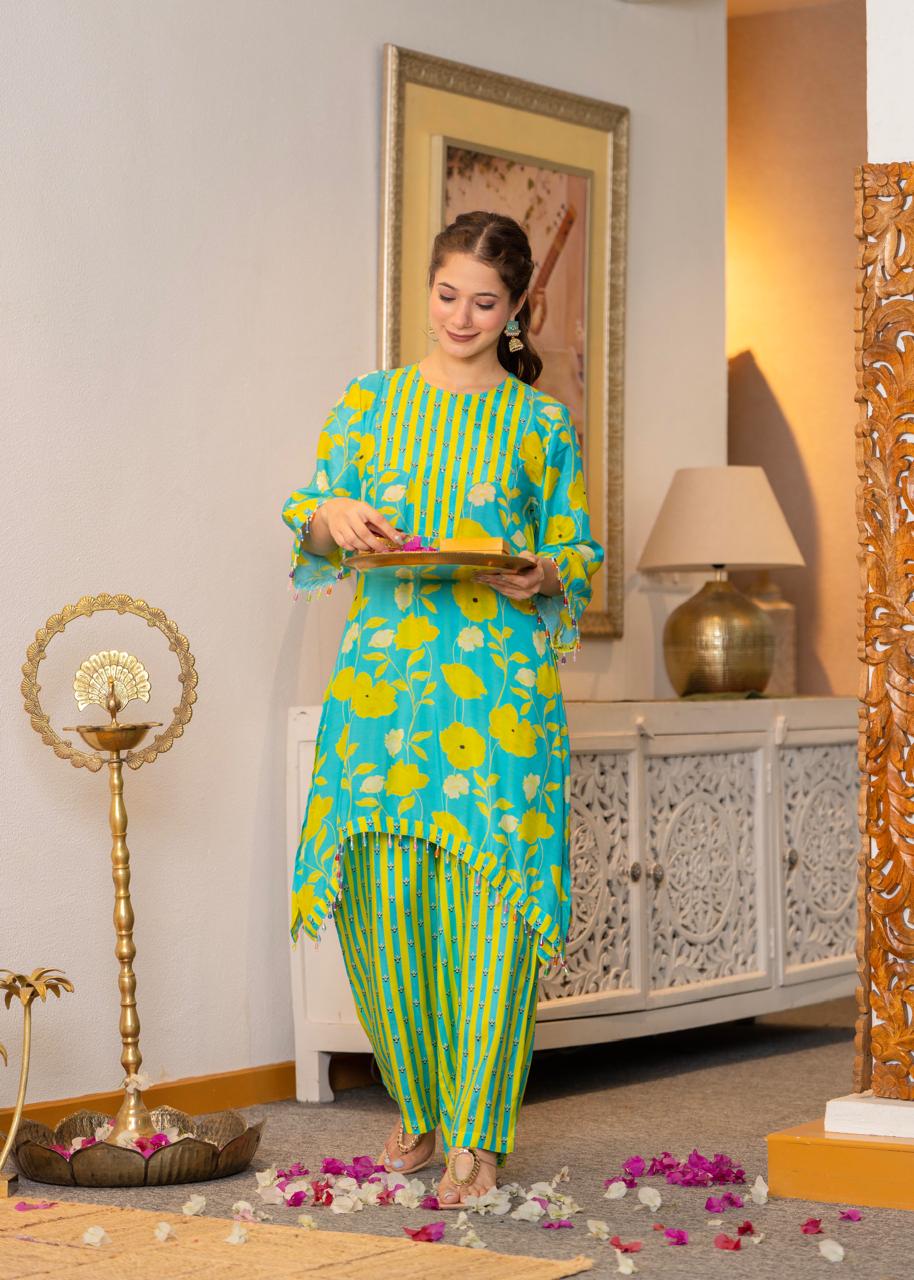 Jayti Kelly Muslin co-ord Set
