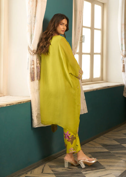 Aster Fern Premium fusion wear Co-ord set