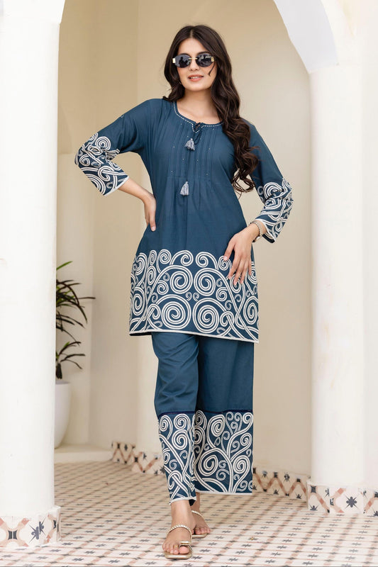 AutumnLane Mokabara Indi cotton co-ord set