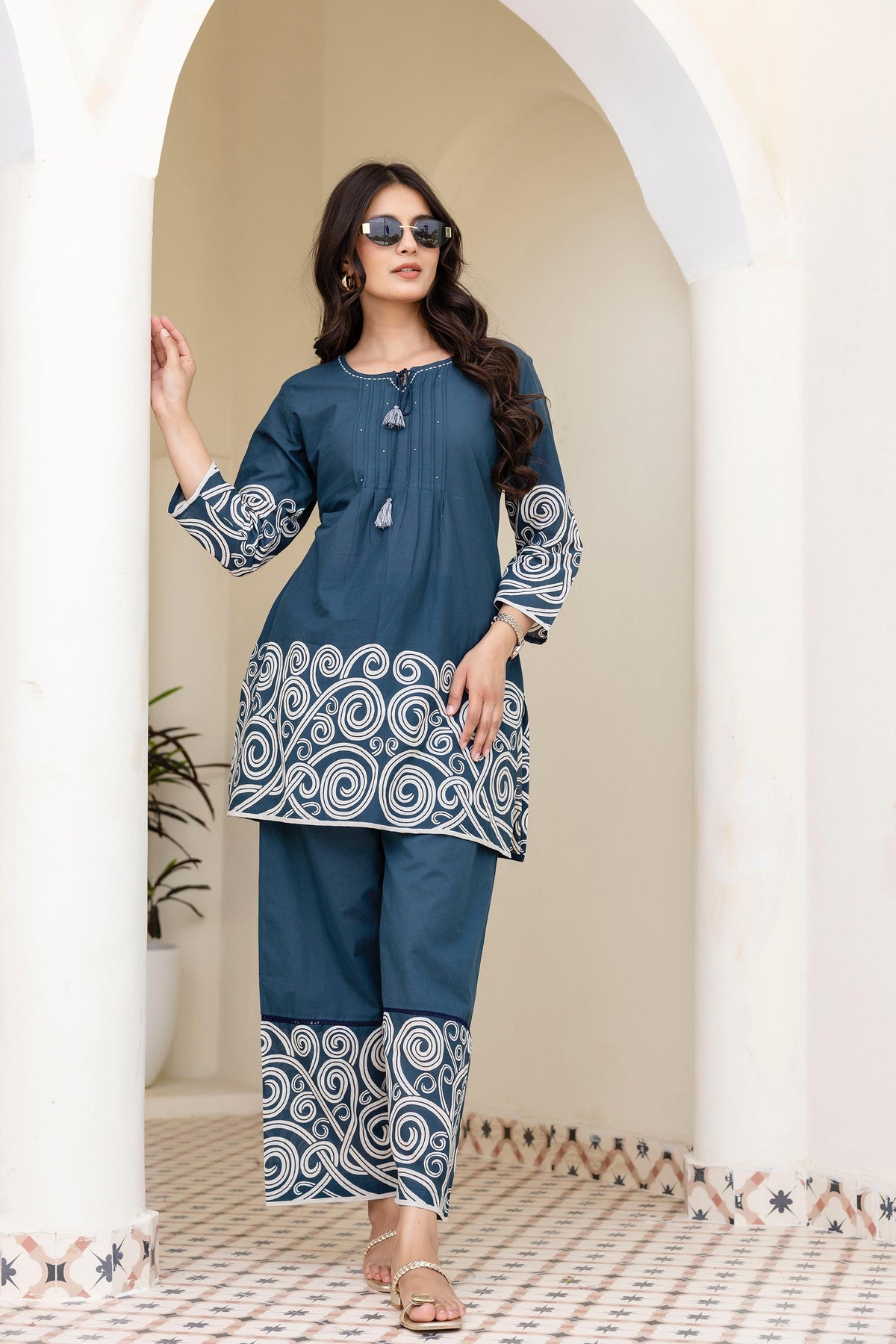Mokabara Indi cotton co-ord set