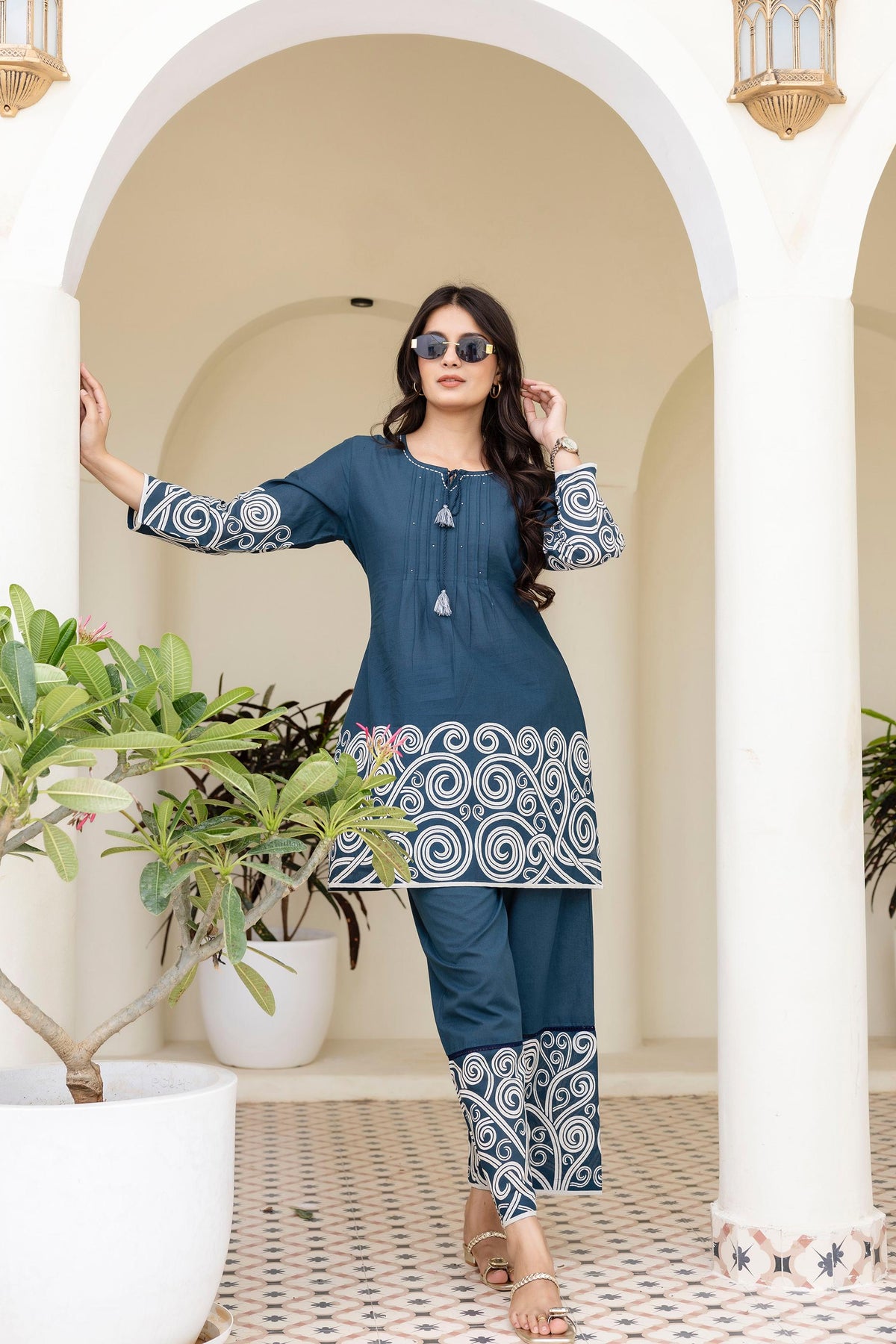 Mokabara Indi cotton co-ord set