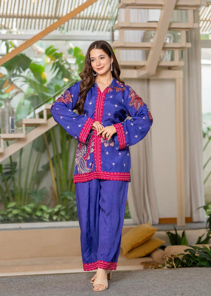 Jayti midnight printed Co-ord set
