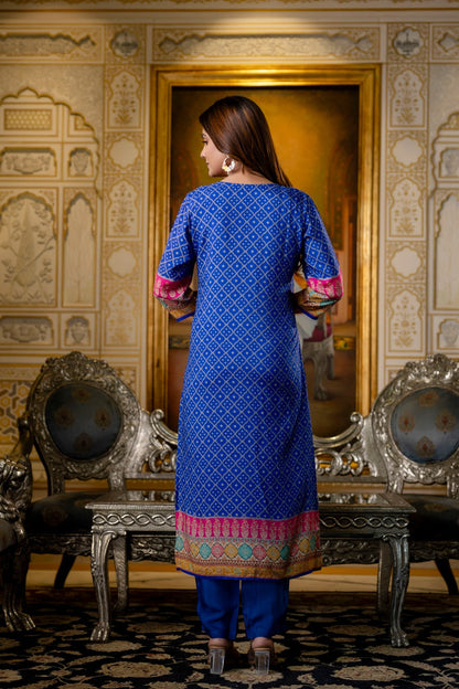 Hardik Thistle Printed suit set