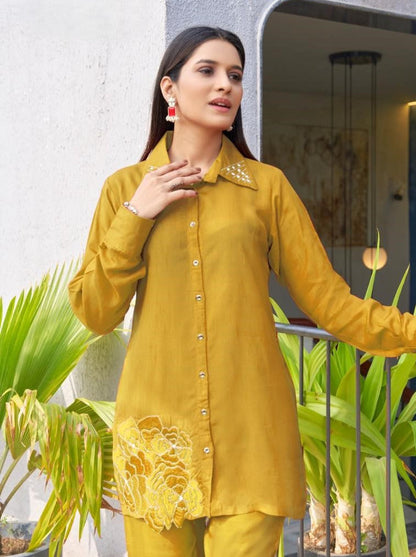 Divya sunshine work co-ord set