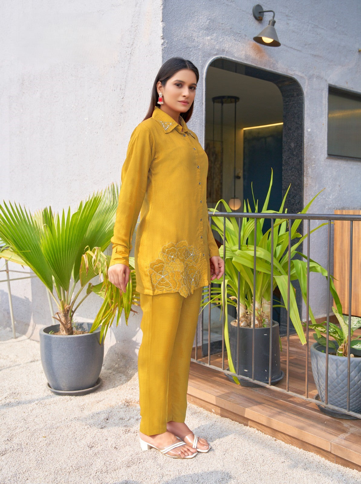 Divya sunshine work co-ord set