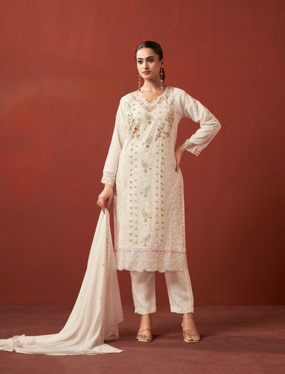 Mayuri Daisy Full Work Suit Set