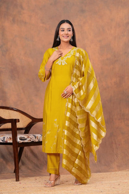 Jayti Citron Work Suit Set