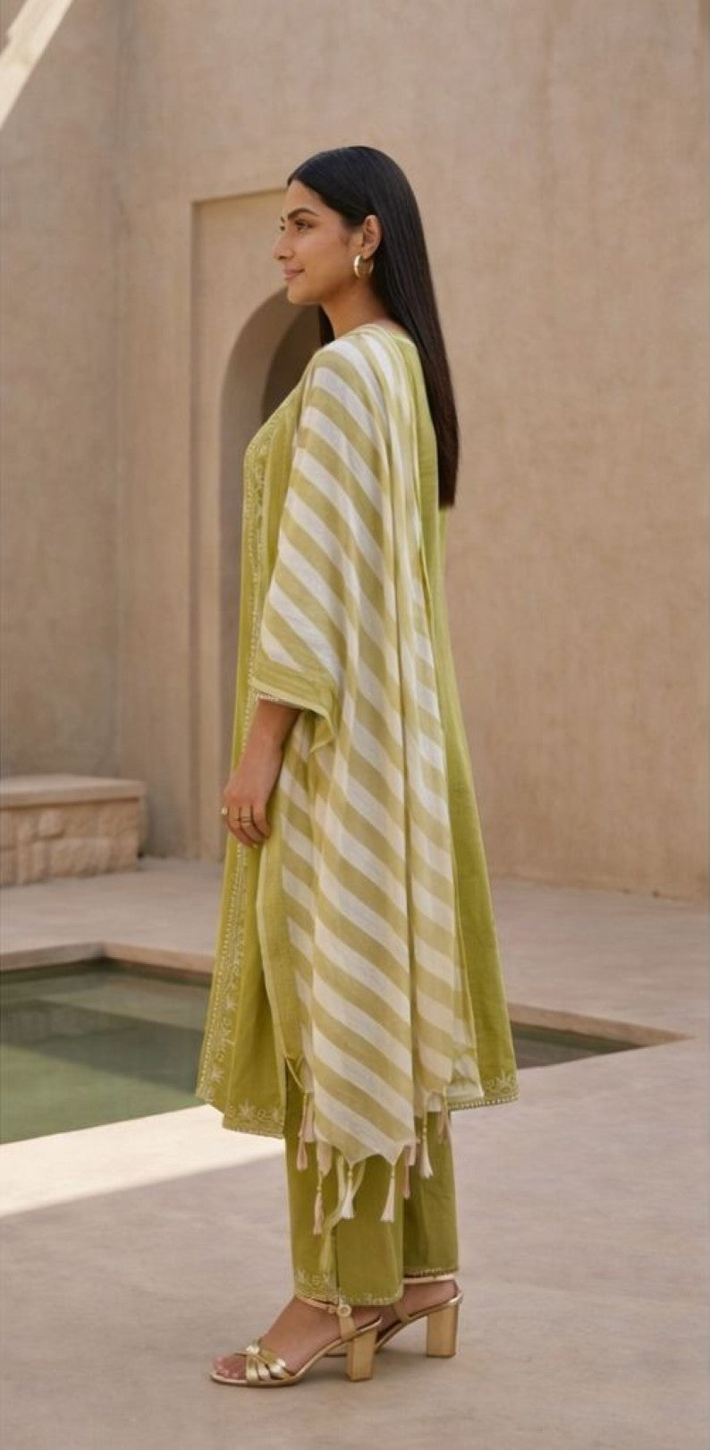 Molly Thyme Embroidered Suit Set