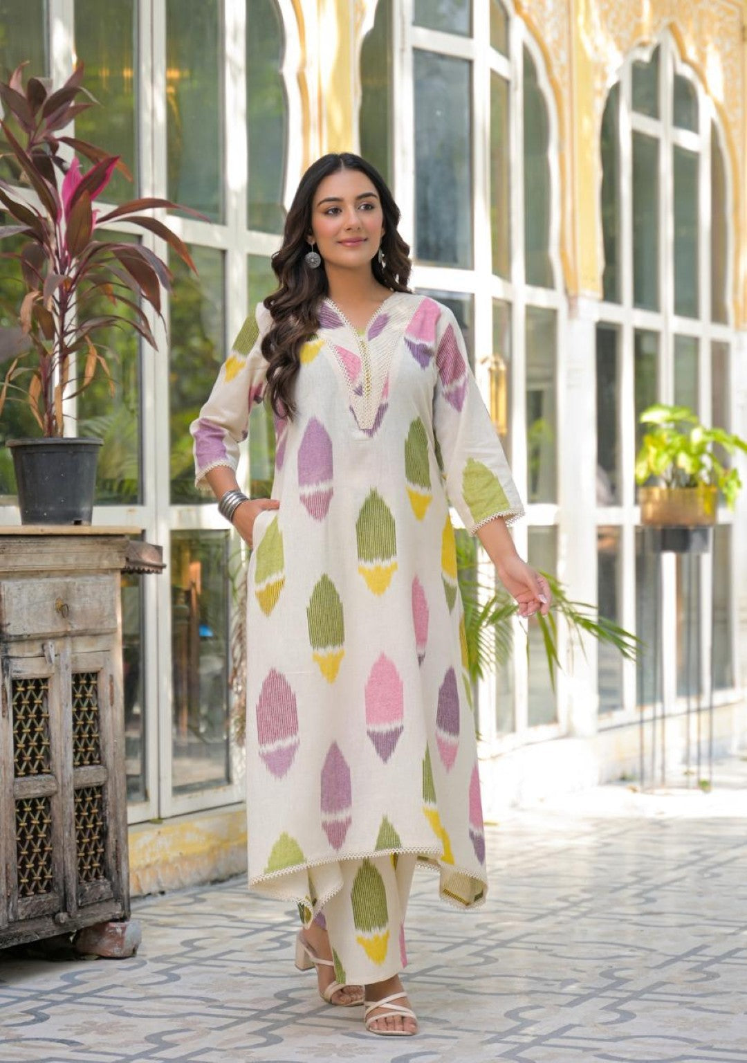 Mayri candy printed kurta pant set