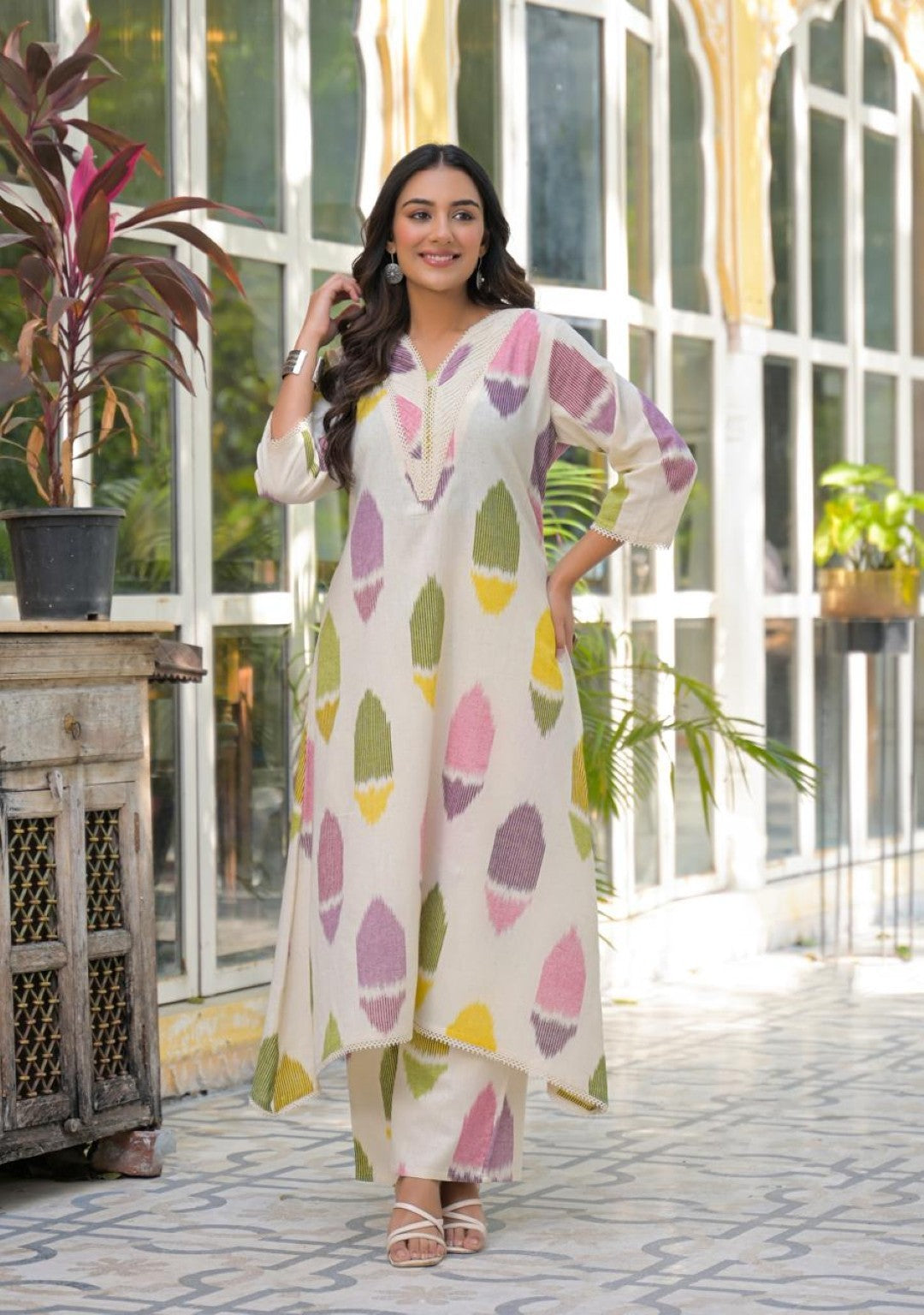 Mayri candy printed kurta pant set