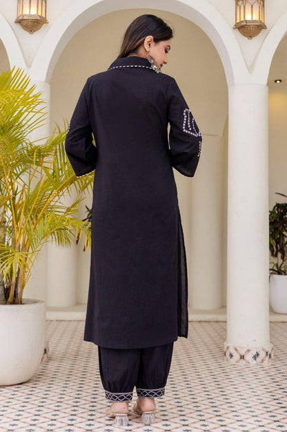 Girnar sable cotton suit set