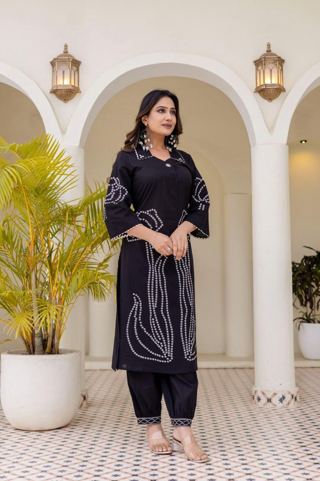 Girnar sable cotton suit set