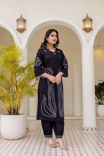 Girnar sable cotton suit set