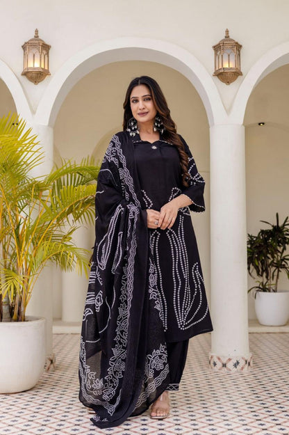 Girnar sable cotton suit set