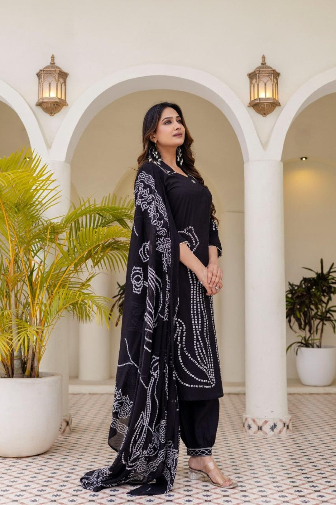 Girnar sable cotton suit set