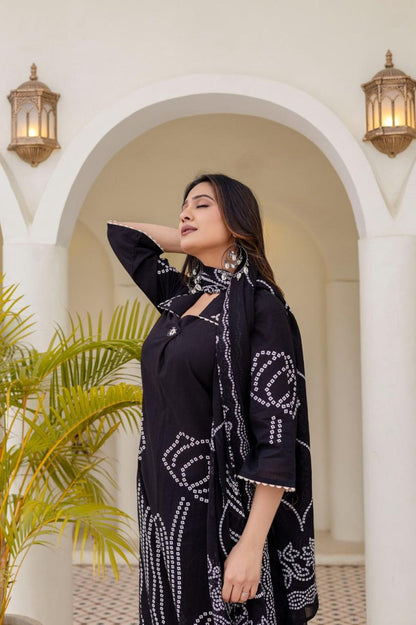 Girnar sable cotton suit set