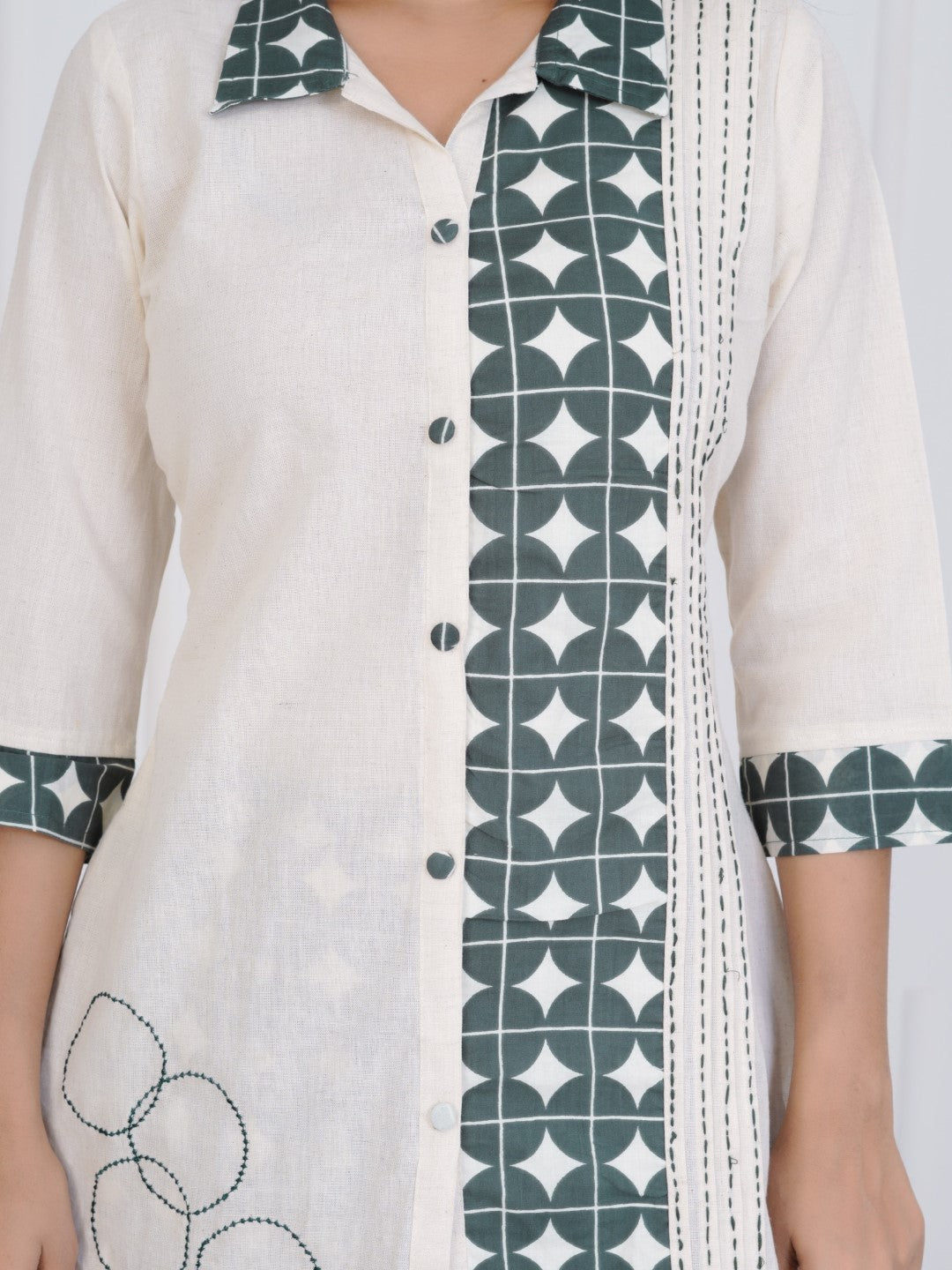 Vibha Peacock Printed Co-ord Set