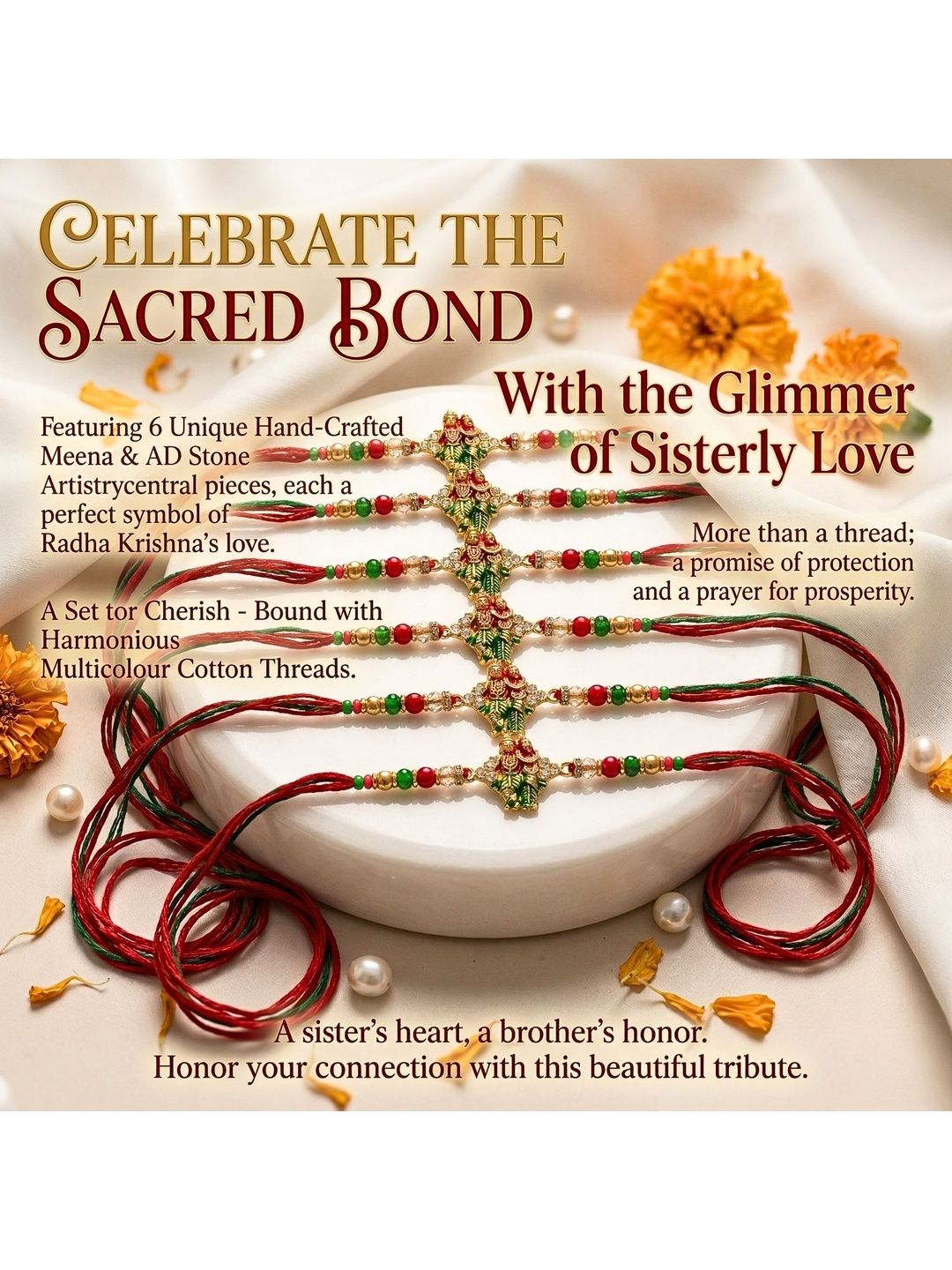 Dhiyona Thread Rakhi