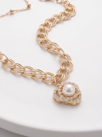Dhiyona Women Gold Plated Ad Bracelet Rakhi With Roli Chawal Chandan Mishri