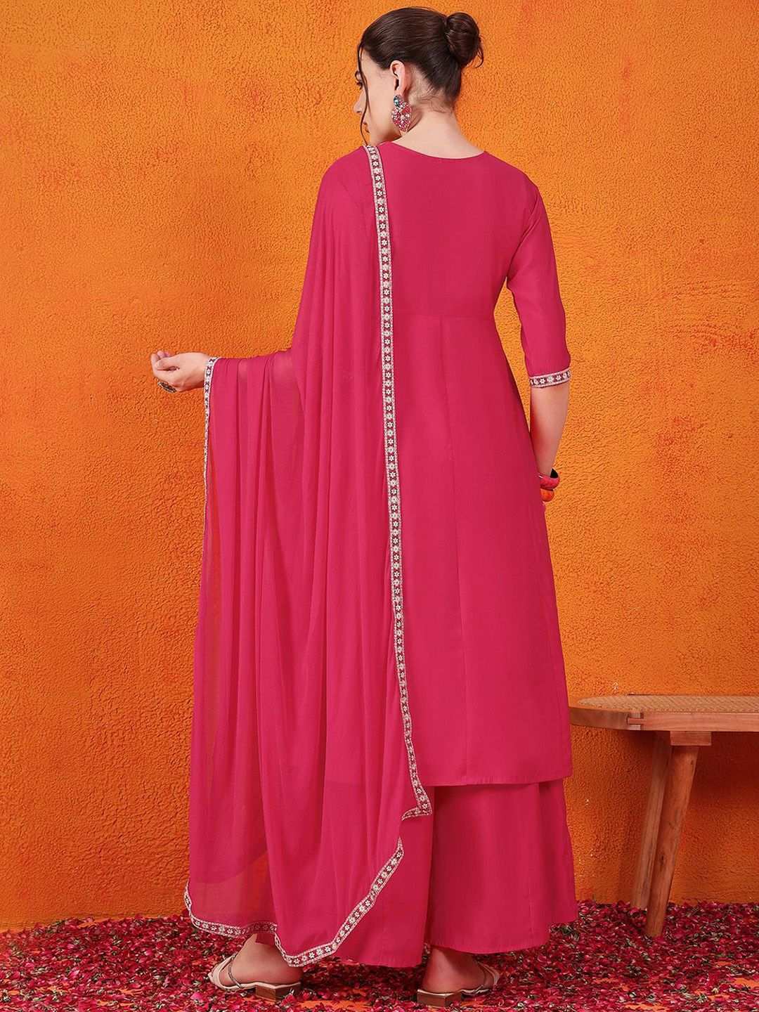 Dhiyona SN Embroidered Anarkali Kurta Set