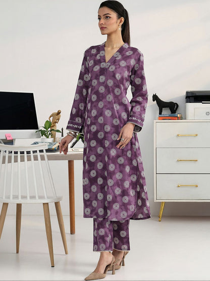 Women Ethnic Motifs Printed Regular Kurta with Trousers