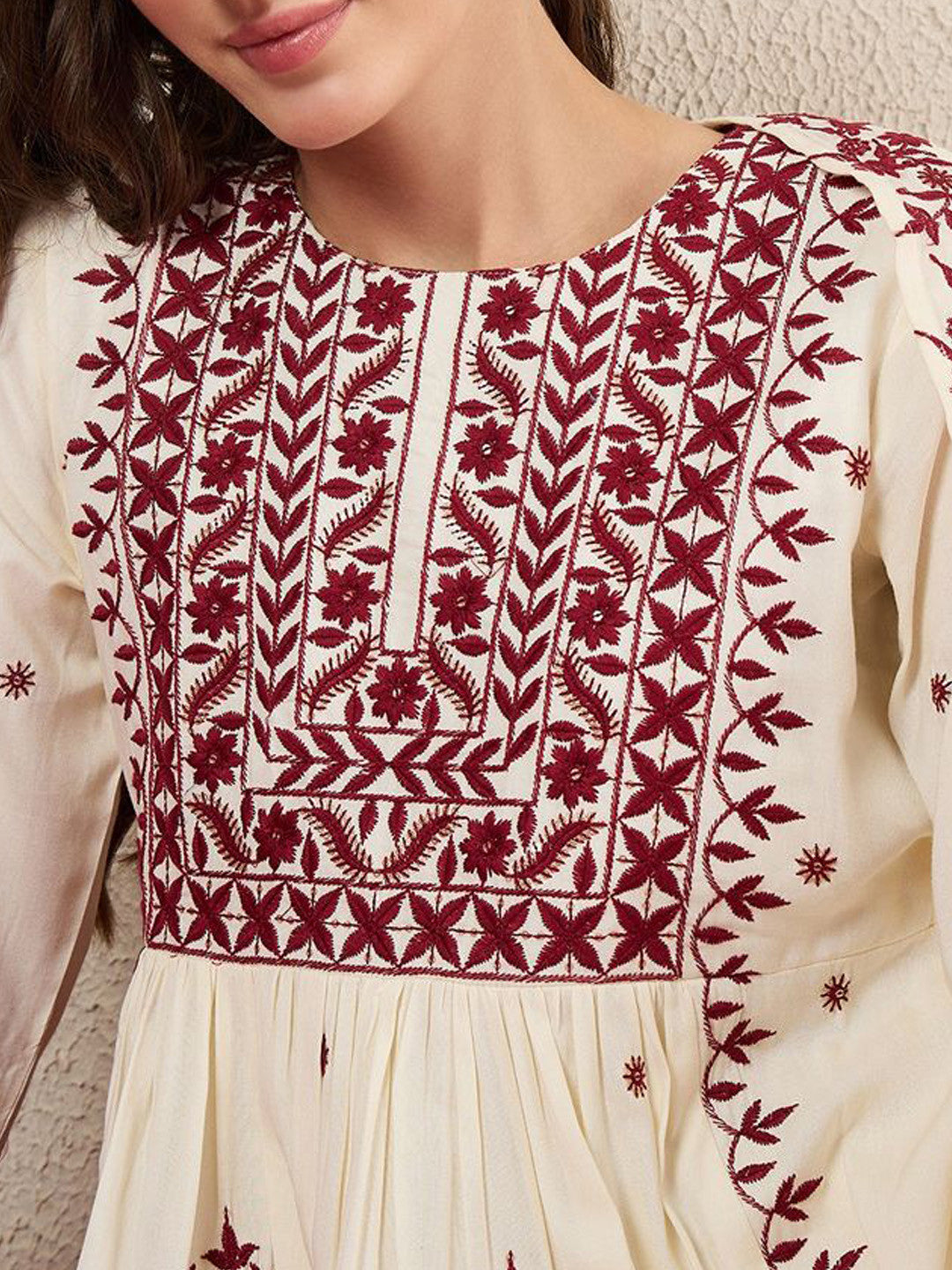 Women Ethnic Motifs Embroidered Kurta with Trousers & Dupatta