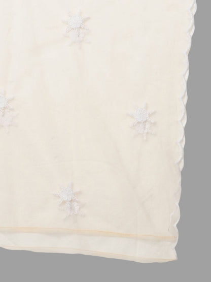 Dhiyona KL Ethnic Motifs Embroidered Regular Thread Work Kurta with Sharara & With Dupatta