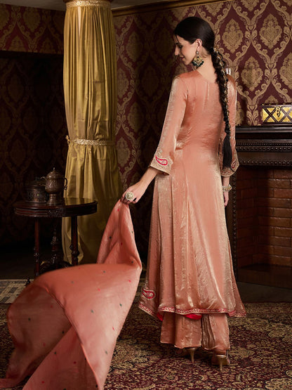 Dhiyona CH Applique Embroidered Kurta Set