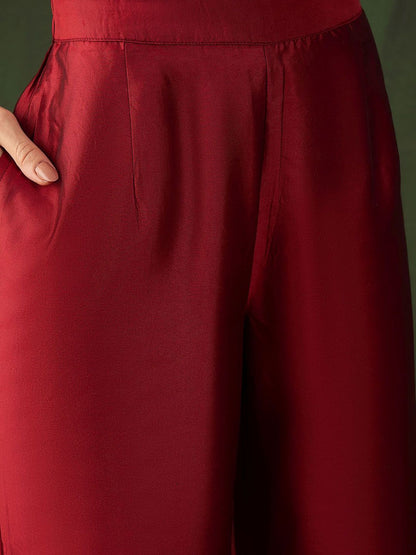 Dhiyona SN Women's Woven Design Kurta & Palazzo With Dupatta