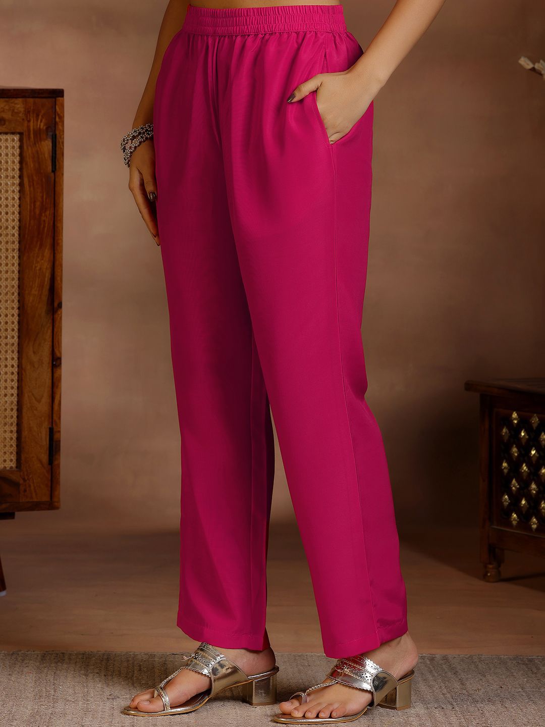 Dhiyona LL Women Floral Regular Kurta with Palazzos & With Dupatta