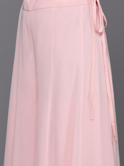 Dhiyona LL Floral Embroidered Zari Kurta with Palazzos & Dupatta