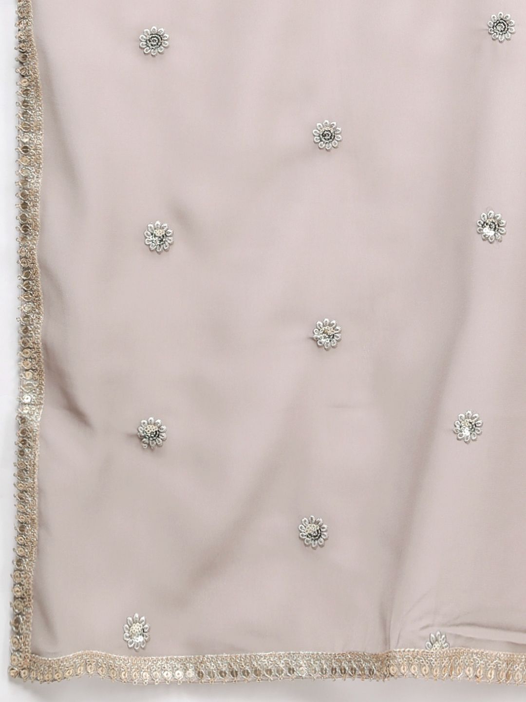 Dhiyona HOP Ethnic Motifs Embroidered Sequinned Jashn Kurta with Sharara & Dupatta