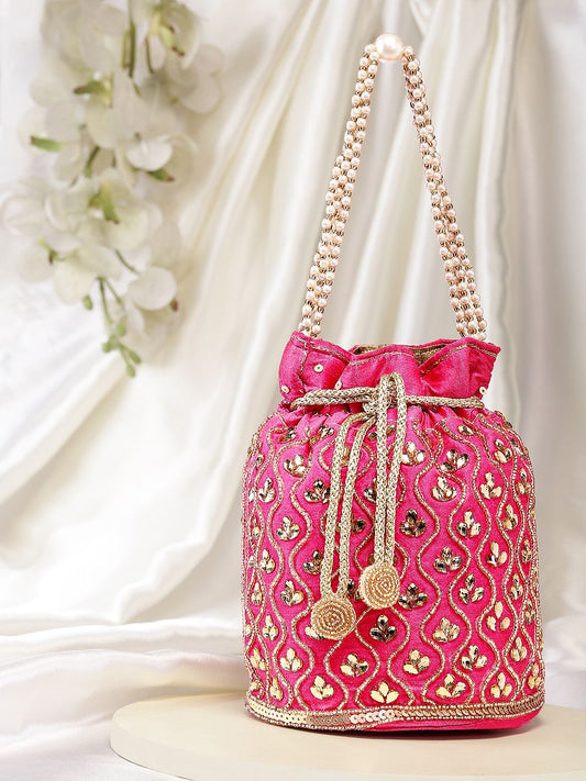 Dhiyona NR Women Magenta Clutches