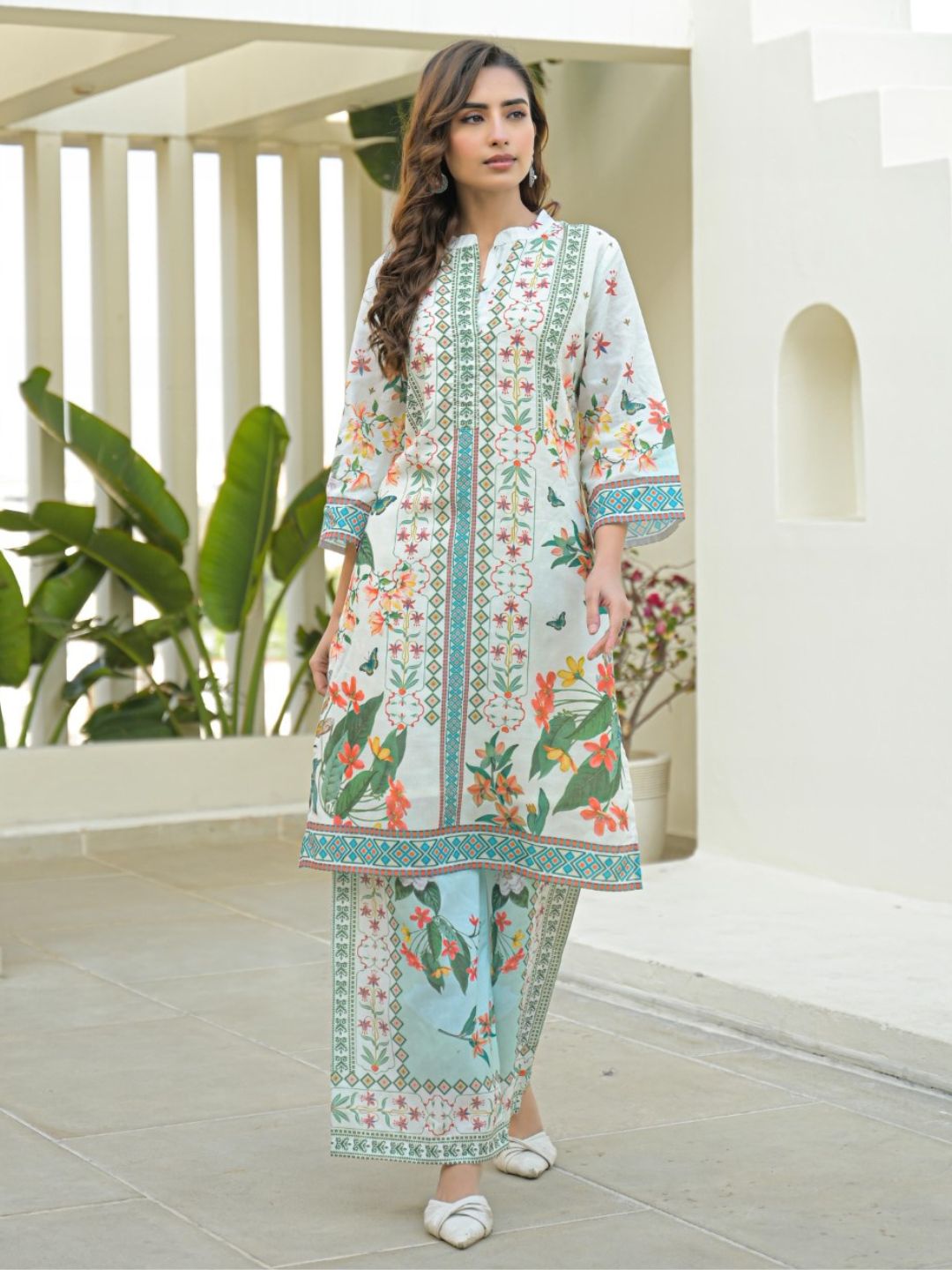 Dagdai pine cotton co-ord set