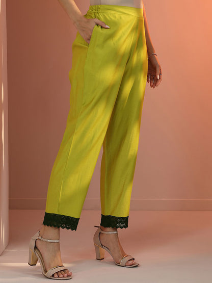 Women Embroidered Regular Kurta with Trousers & Dupatta