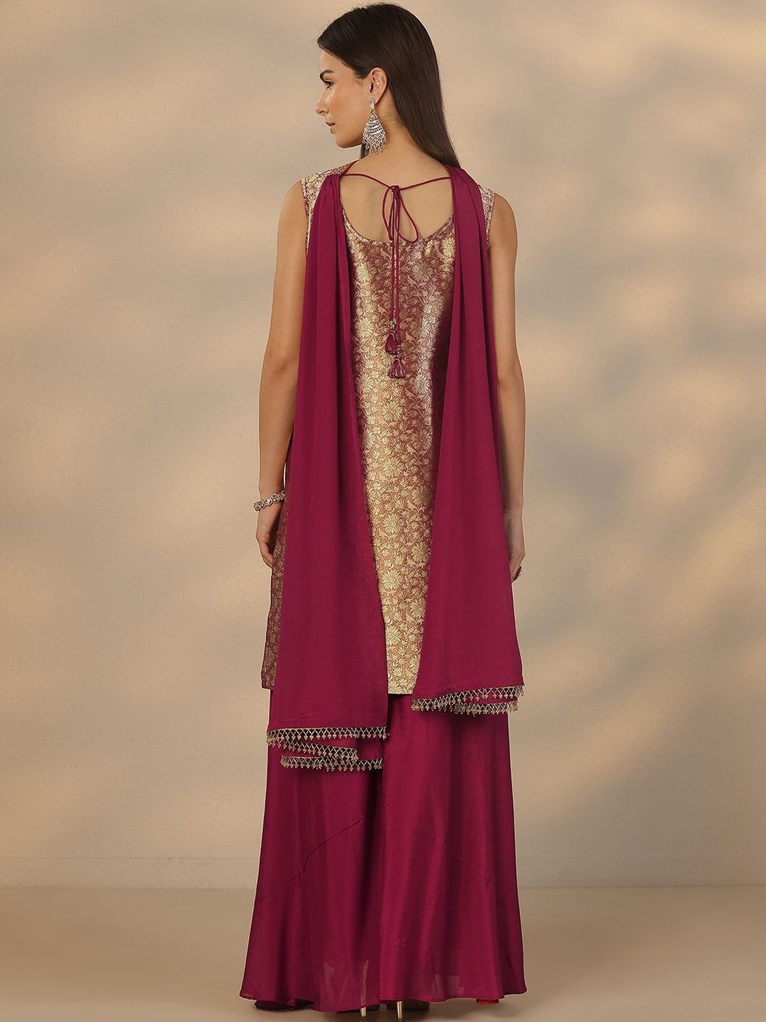 Dhiyona LL Women Regular Kurta with Palazzos & With Dupatta