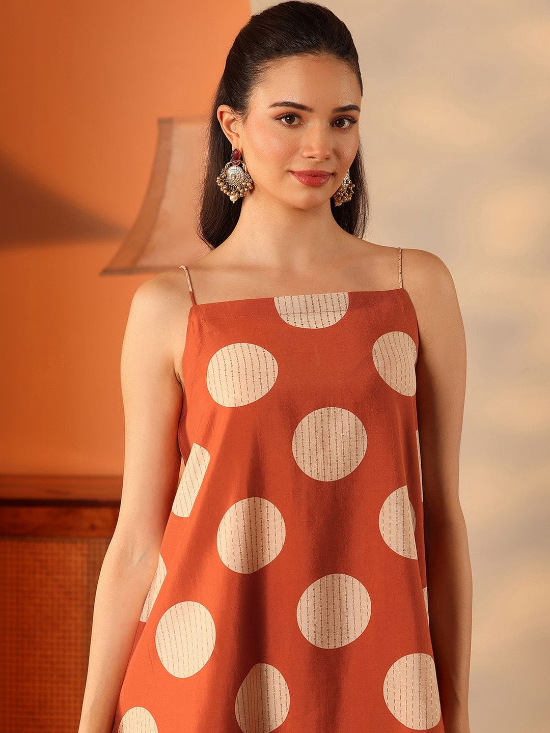 Women Printed Regular Top with Trousers