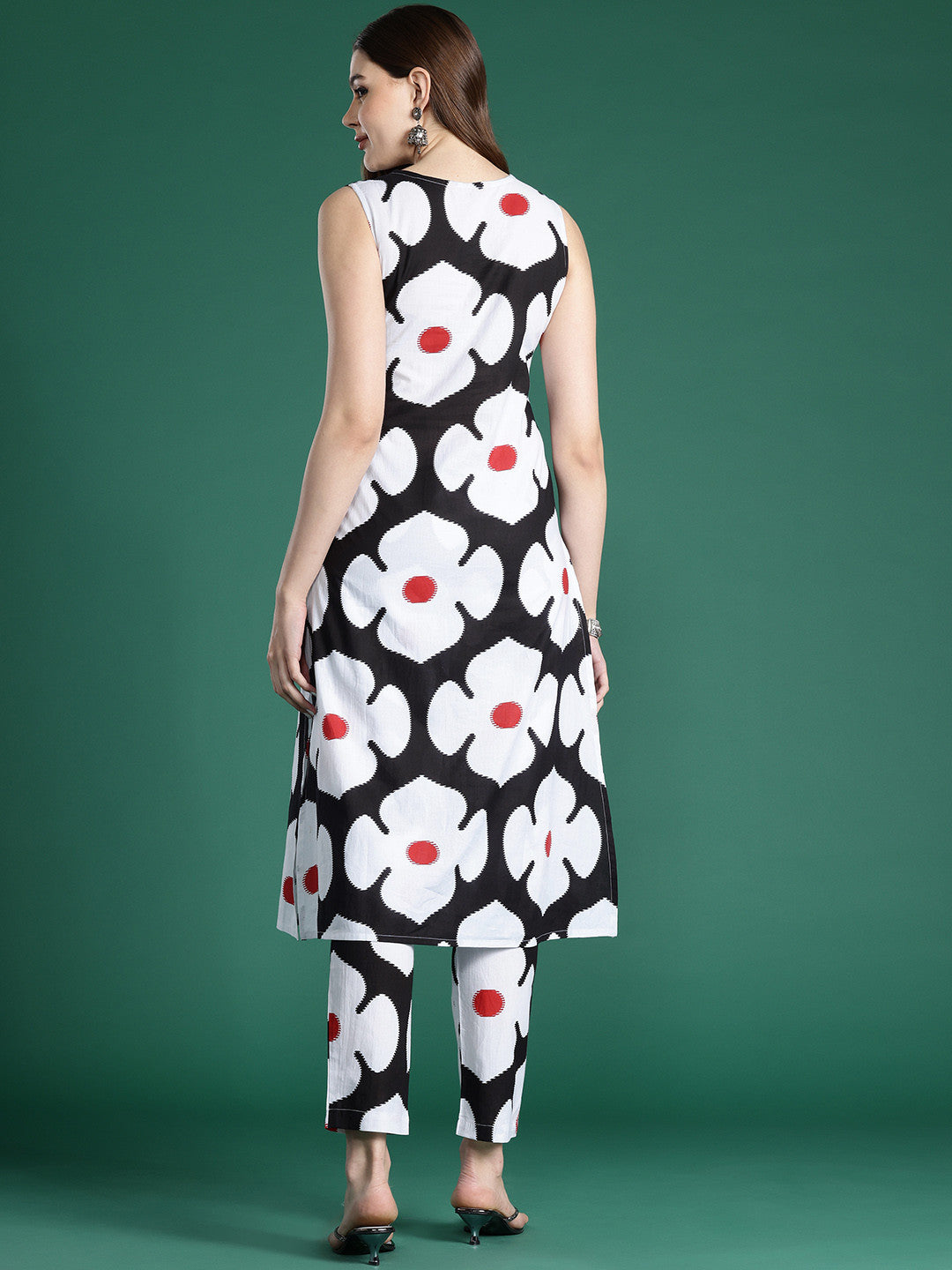 Floral Printed Pure Cotton Co-Ords