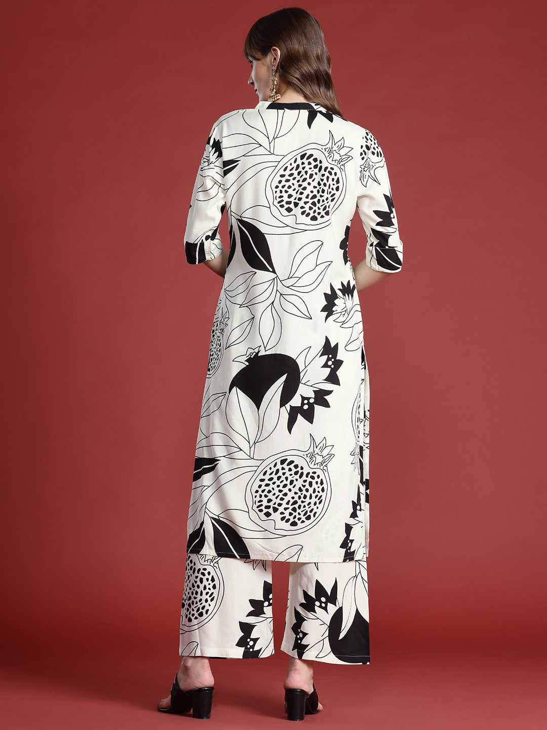 Floral Printed Kurta with Palazzos